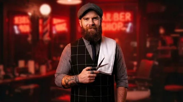 Szabi — barber la Pleasure Oradea